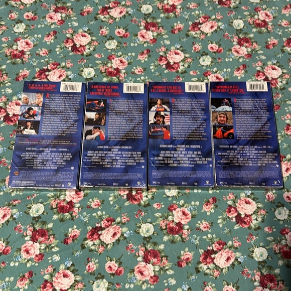 SUPERMAN THE MOVIE 🍿 Collection! VHS 📼 factory sealed, unopened VHS movies lot - Picture 4 of 10